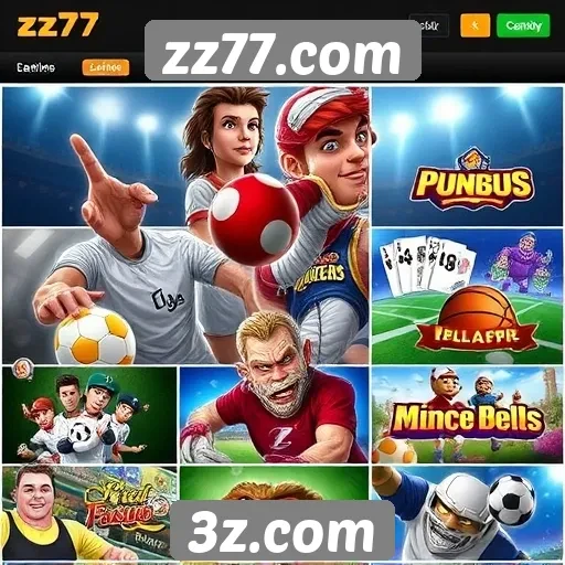 Análise da variedade de jogos oferecidos no zz77.com