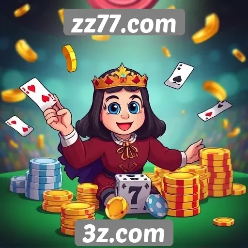 Azar e sorte em jogos online no zz77.com